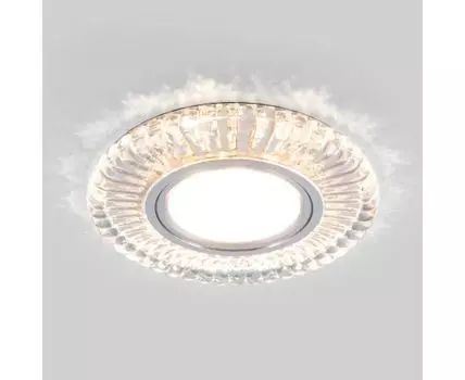 Встраиваемый точечный светильник со светодиодной подсветкой 2239 MR16 CL прозрачный