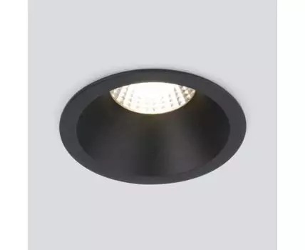Встраиваемый точечный светодиодный светильник 15266/LED 7W 4200K черный