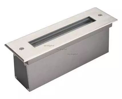 Встраиваемый в дорогу светильник Arlight LTD-LINE-TILT-S210-8W Warm3000 (SL, 120 deg, 230V) 024944