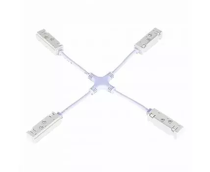 Ввод питания X-образный для магнитного шинопровода ST Luce SKYLINE 48 High-tech