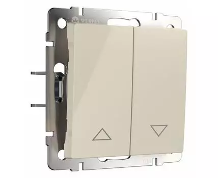 Выключатель для жалюзи Werkel Слоновая кость W1124503