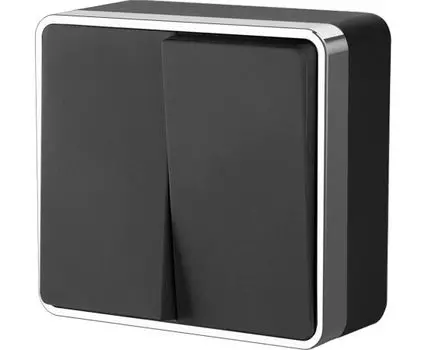 Выключатель двухклавишный Gallant WL15-03-01