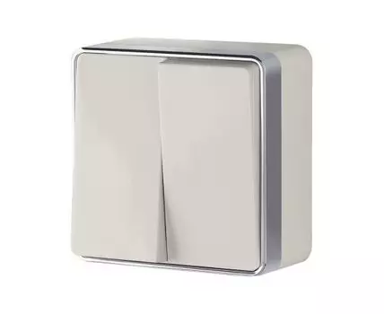 Выключатель двухклавишный Gallant WL15-03-01