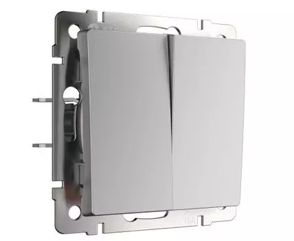 Выключатель двухклавишный Werkel