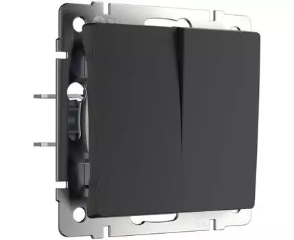 Выключатель двухклавишный Werkel