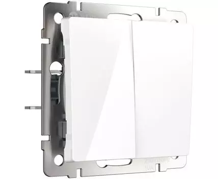 Выключатель двухклавишный Werkel WL01-SW-2G