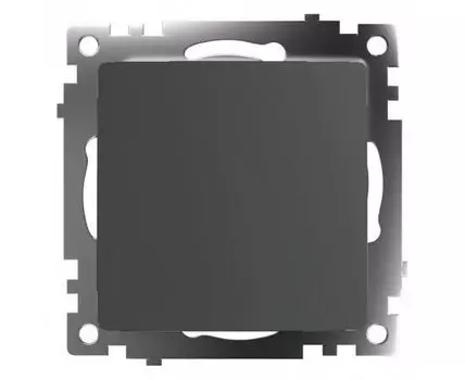 Выключатель одноклавишный без рамки Stekker Катрин 49410