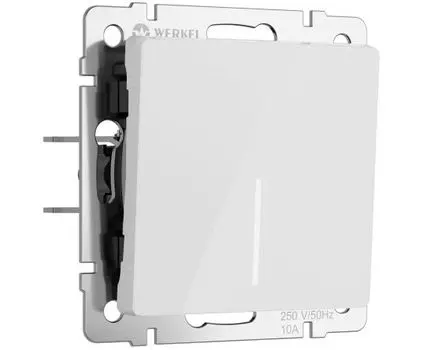 Выключатель одноклавишный проходной с подсветкой Werkel