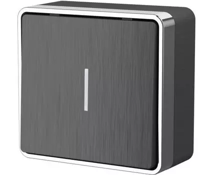 Выключатель одноклавишный с подсветкой Gallant WL15-01-04