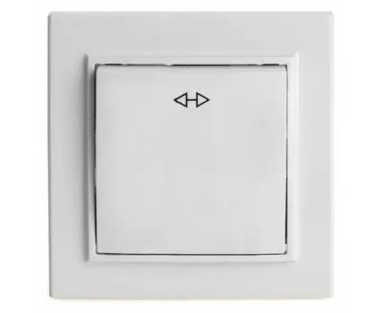 Выключатель одноклавишный Stekker Эрна 39925