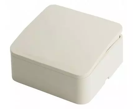 Выключатель одноклавишный Stekker София 49470