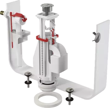 Выпускной комплект с двойной кнопкой,впускной механизм А16 3/8, арт. SA08AK 3/8" CHROM