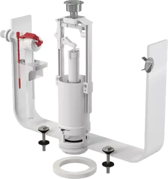 Выпускной комплект со стоп кнопкой,впускной механизм, арт.SA2000 1/2" CHROM