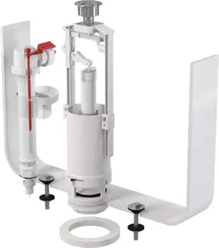 Выпускной комплект со стоп кнопкой,впускной механизм, арт.SA2000S 3/8" CHROM, арт. SA2000S 3/8" CHRO
