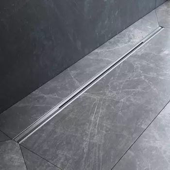 W01SC-S11-100-05SB Трап для душа линейный, универсальный затвор Slim line, 100 см