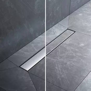W01SC-U11-050-04SB Трап для душа линейный, универсальный затвор Tile, 50 см