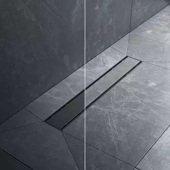 W02SC-U11-050-04BM Трап для душа линейный, универсальный затвор Tile, 50 см