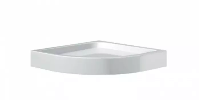 Душевой уголок с поддоном 80x80 AM.PM Gem W90G-401-080WT прозрачное стекло, профиль серебристый