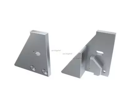 Заглушка 1 шт. для ALM-GLASS-6 с опорой левая с отверстием