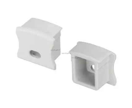 Заглушка 1 шт. PVC-SLIM-H15 с отверстием