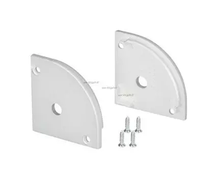 Заглушка 1 шт. SL-KANT-H30 ROUND с отверстием