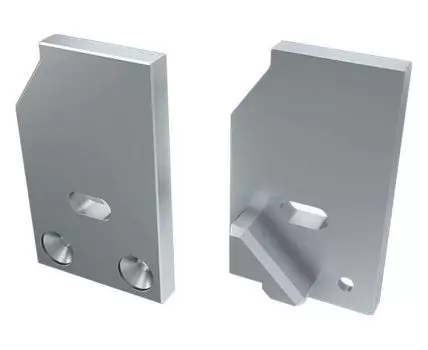 Заглушка для профиля с отверстием правая Arlight ALM 026736