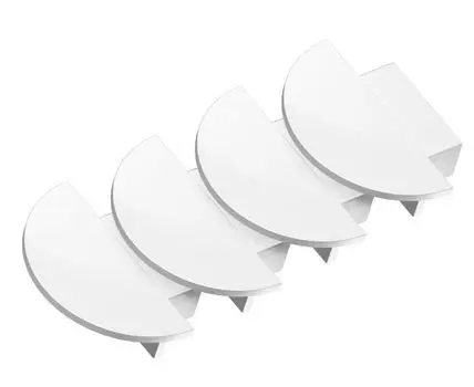 Заглушка для встраиваемого алюминиевого профиля GP1001 комплект 4шт Ambrella Light ILLUMINATION