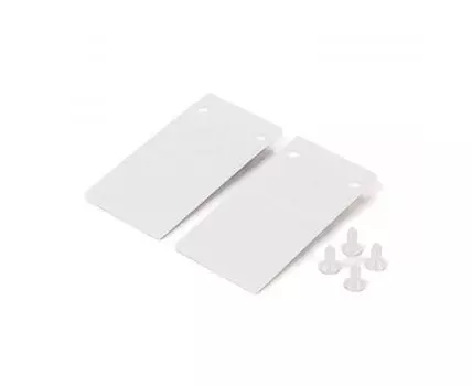 Заглушки для накладного шинопровода белые (2 шт.) Elektrostandard Slim Magnetic