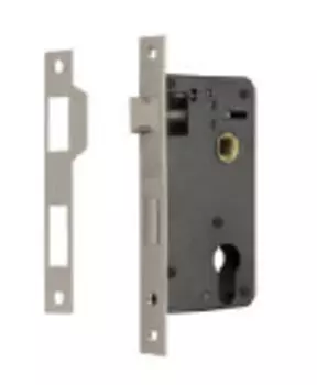 Замок врезной ML 62 под цилиндр Бронза Verda