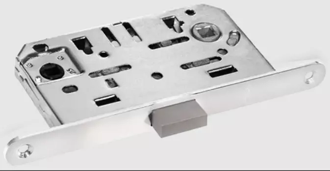 Защелка магнитная сантехническая Белый никель