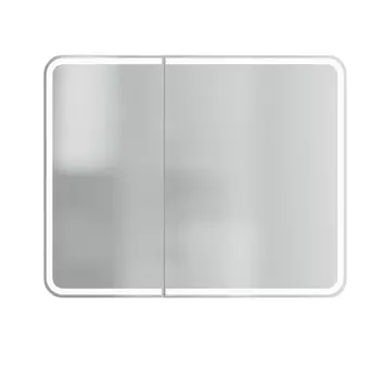 Зеркальный шкаф Creto Eles с LED-подсветкой 1000х800