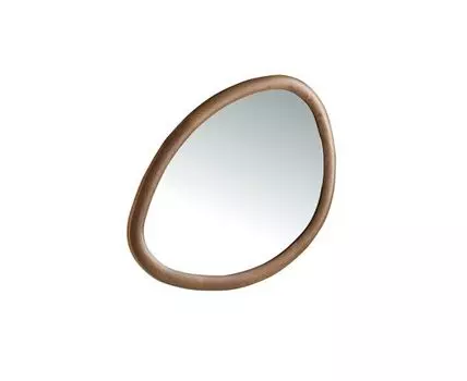 Зеркало 3245/21073E в деревянной раме орехового цвета