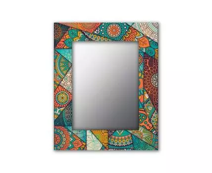 Зеркало Бирюзовый калейдоскоп