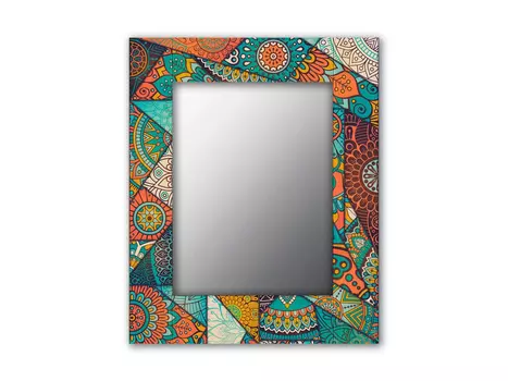 Зеркало Бирюзовый калейдоскоп
