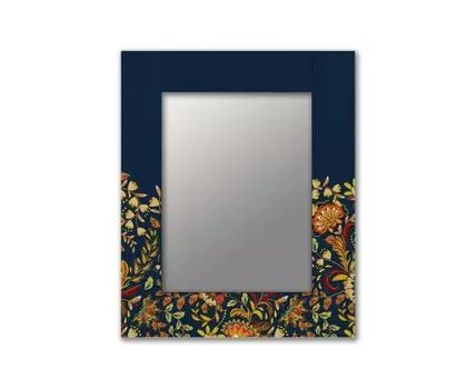 Зеркало Цветы Оранж