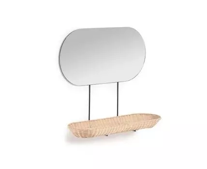 Зеркало Ebian (черный, бежевый, 29)