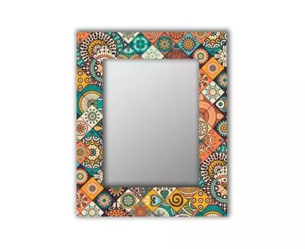 Зеркало Индийская плитка