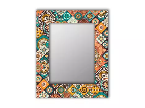 Зеркало Индийская плитка