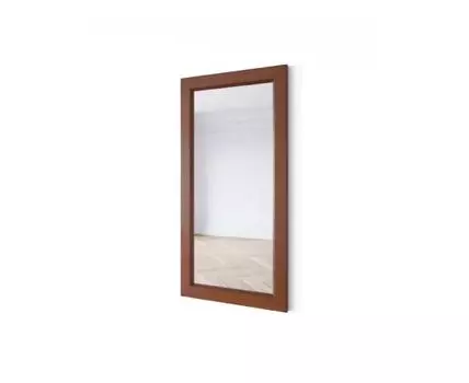 Зеркало из массива в цвете Терракот (Коричневый, 50)