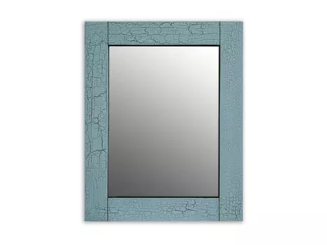 Зеркало Кракелюр Голубой