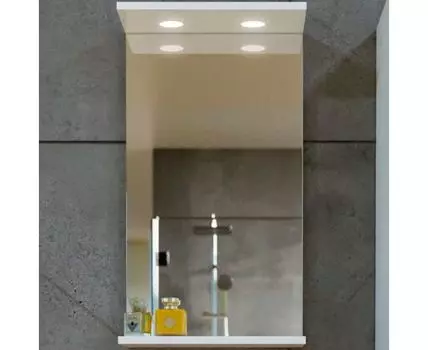 Зеркало КРИСТАЛЛ 40 белый