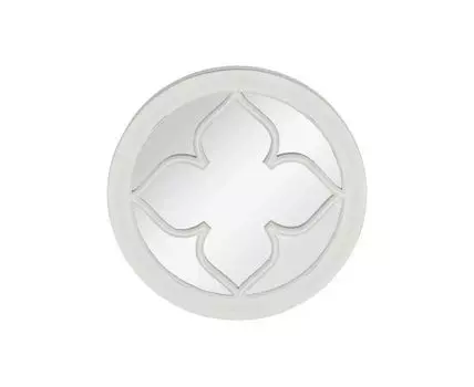 Зеркало круглое 60х4х60см (Белый, 4)