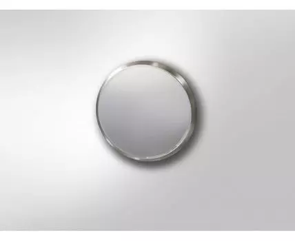 Зеркало круглое Aries 44 серебряное
