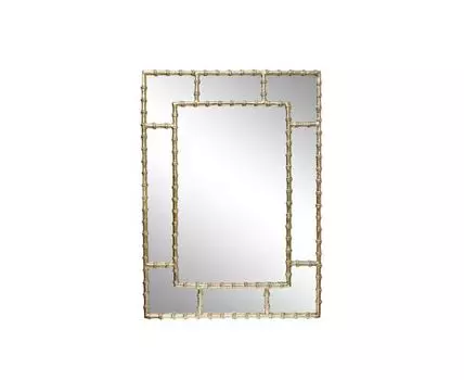 Зеркало настенное Бамбук (золотистый, 71)