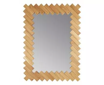 Зеркало настенное Дубовые планки V20083