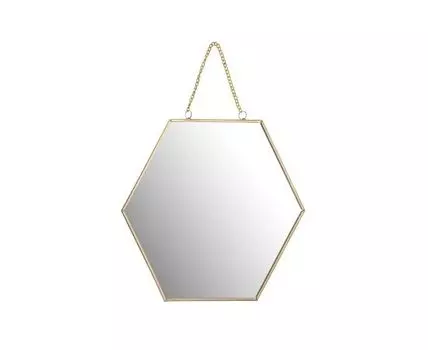 Зеркало настенное HoneyComb (золотистый, 1)