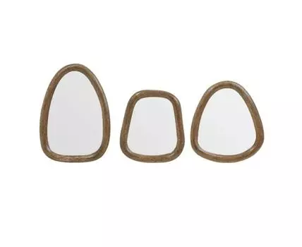 Зеркало настенное, набор 3 шт