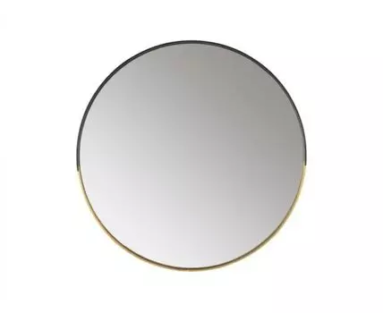Зеркало настенное Орбита М (черный, золотистый)