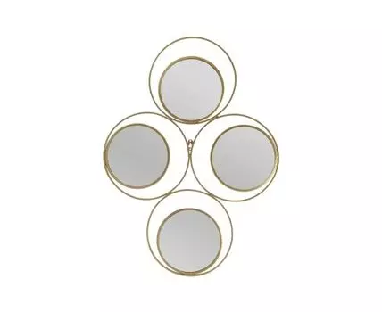 Зеркало настенное (золотистый, 47)