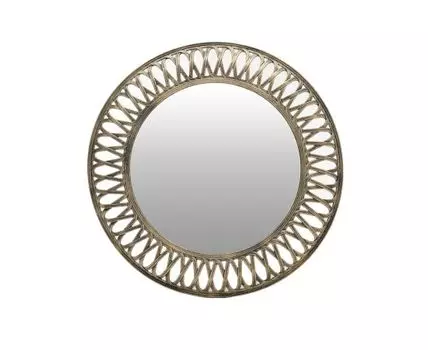 Зеркало настенное (золотистый)